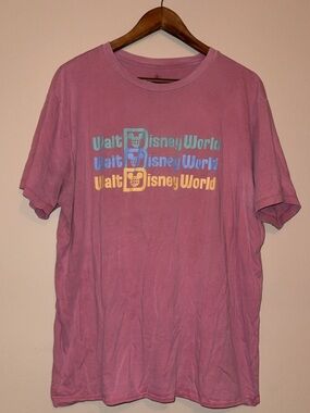 Disney Pink Walt Disney World Graphic Tee